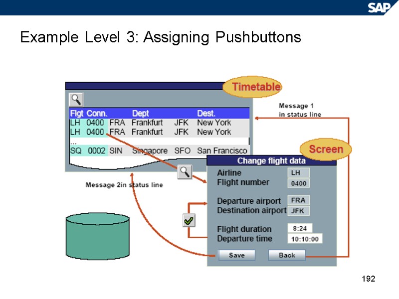 192 Example Level 3: Assigning Pushbuttons